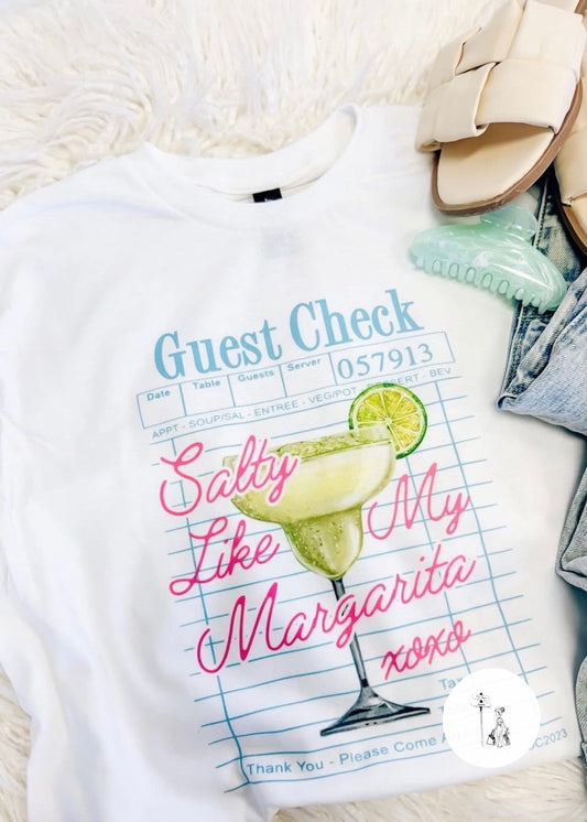 Salty Like My Margarita Graphic Tee (Copy) Poet Street Boutique