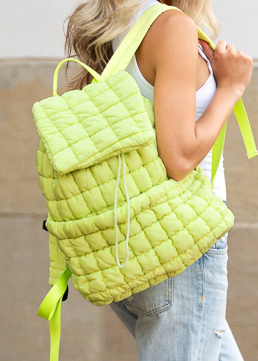 Stevie Quilted Puffer Backpack