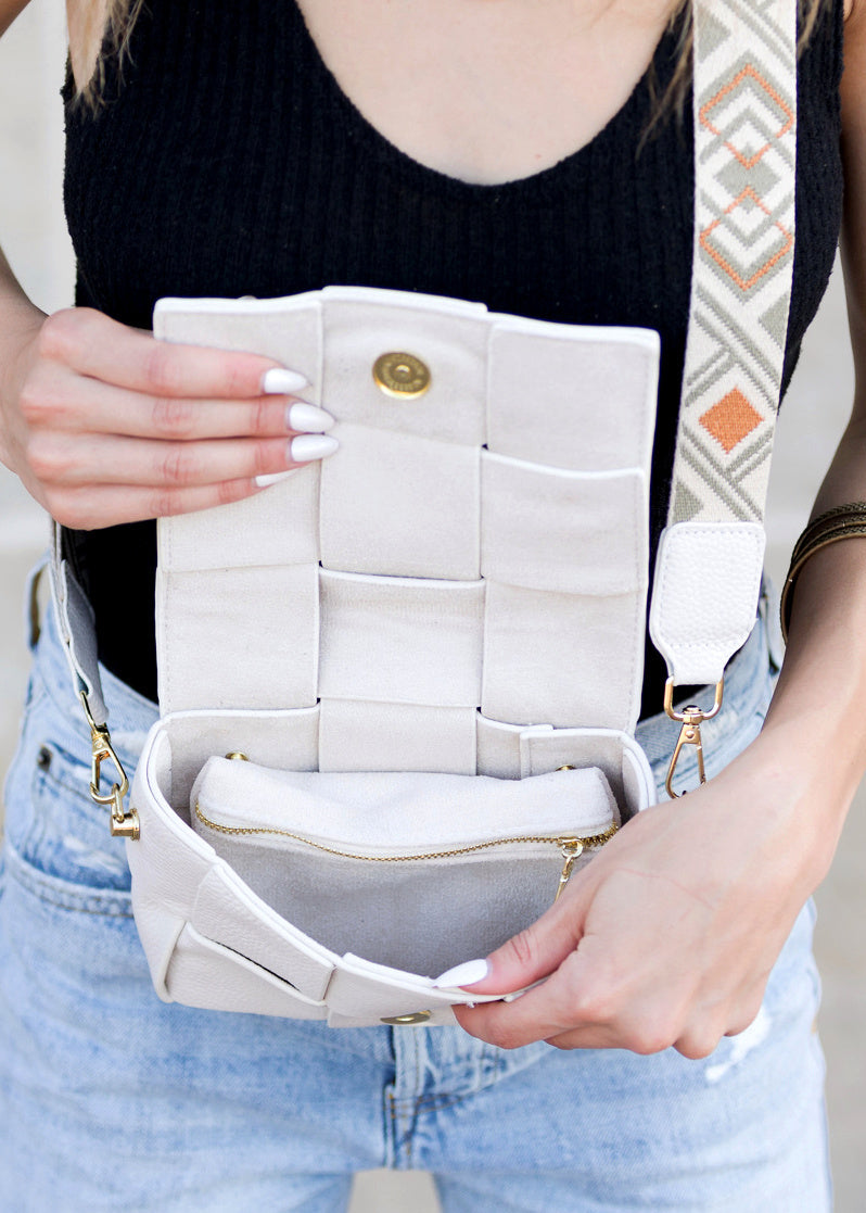 Margot Foldover Genuine Leather Crossbody