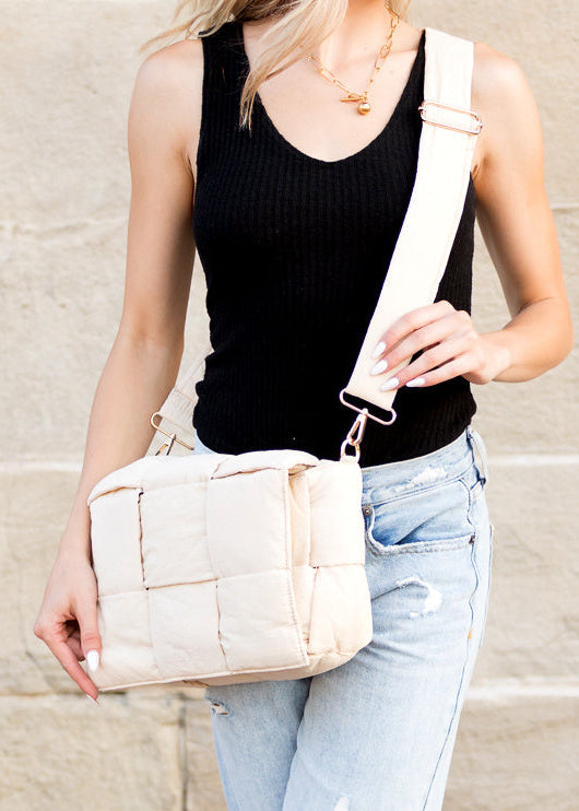 Romy Foldover Puffer Crossbody