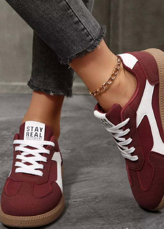 Round Toe Flats Sneakers