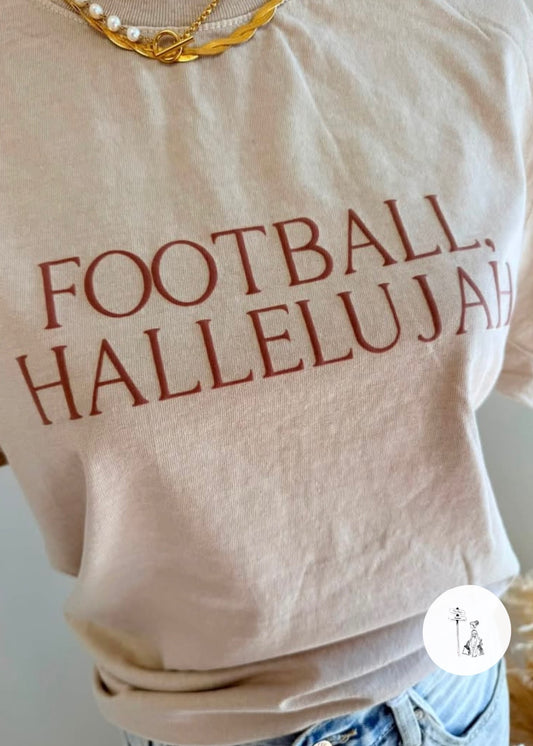 Football Hallelujah Graphic Tee
