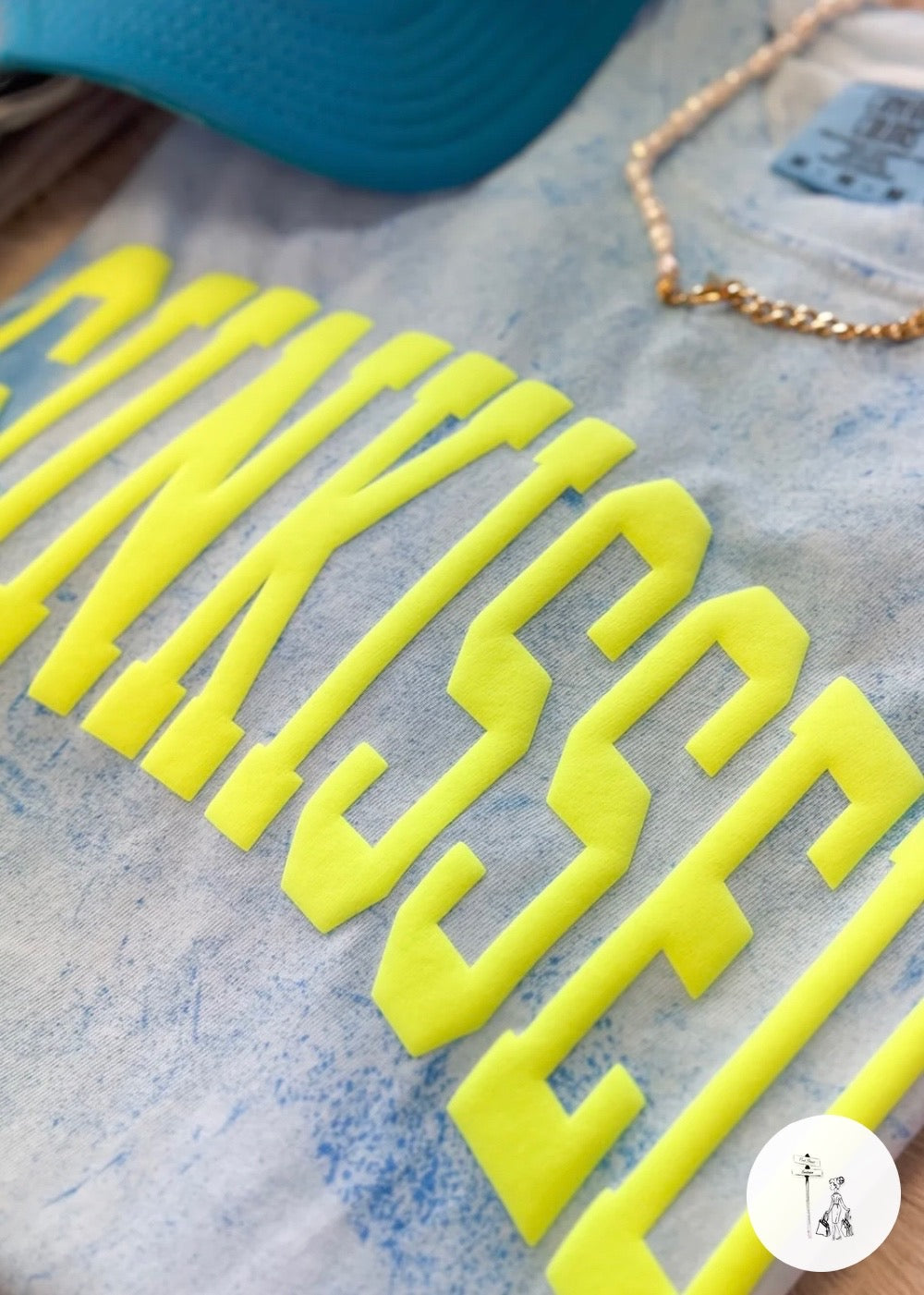 Sunkissed Puff Print Graphic Tee Poet Street Boutique