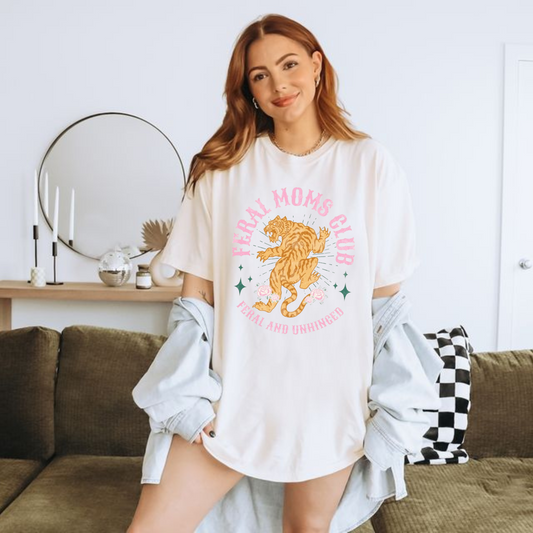 Feral Moms Club T Shirt