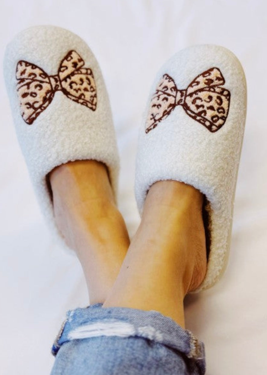 Emily Bow Cozy Lounge Slippers Poet Street Boutique