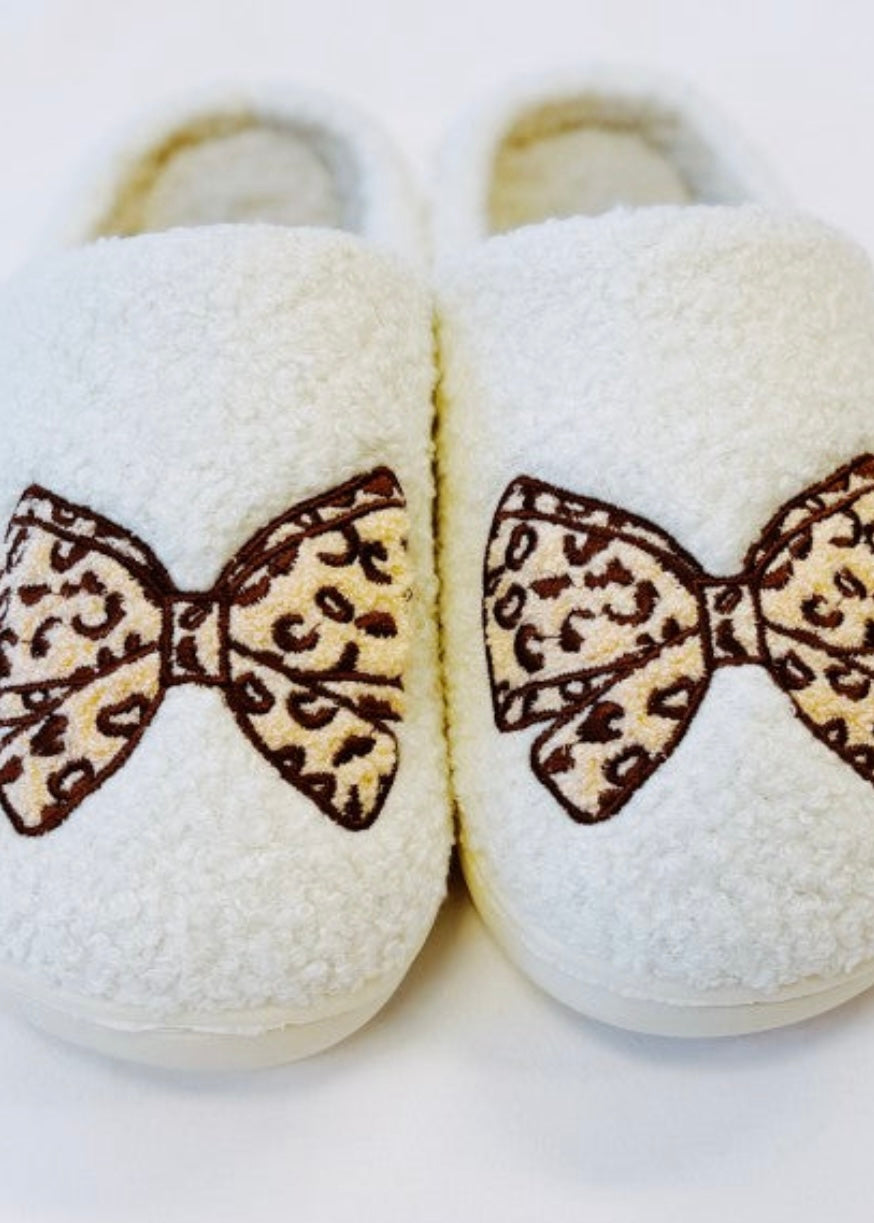Emily Bow Cozy Lounge Slippers Poet Street Boutique