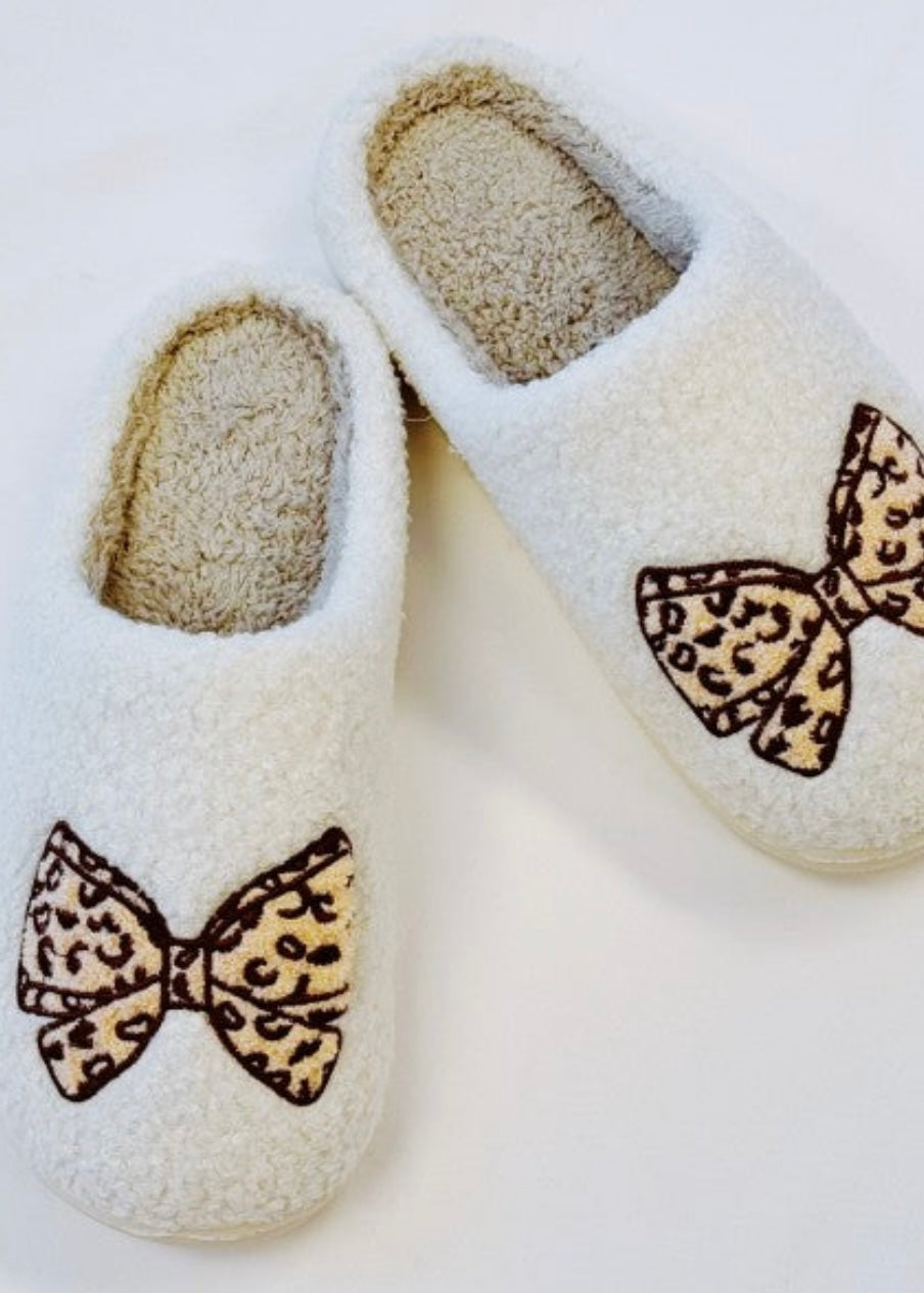 Emily Bow Cozy Lounge Slippers Poet Street Boutique
