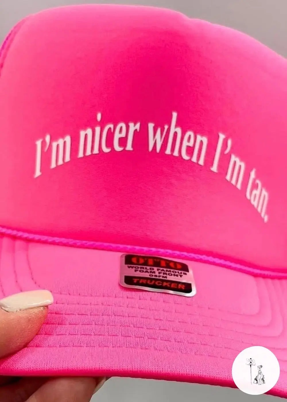 I’m Nicer When I’m Tan Hat Poet Street Boutique