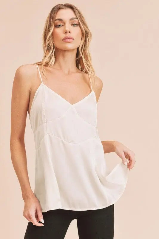 Aemi + Co Moon Tie Tank dressy tank Aemi + Co