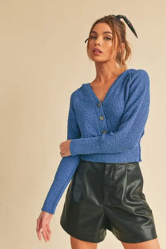 Aemi + Co Sona Knit Pullover Hoodie sweater hoodie Aemi + Co