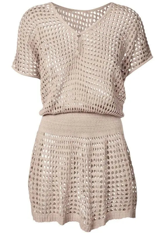 Beach cover up Miss Sparkling natural S