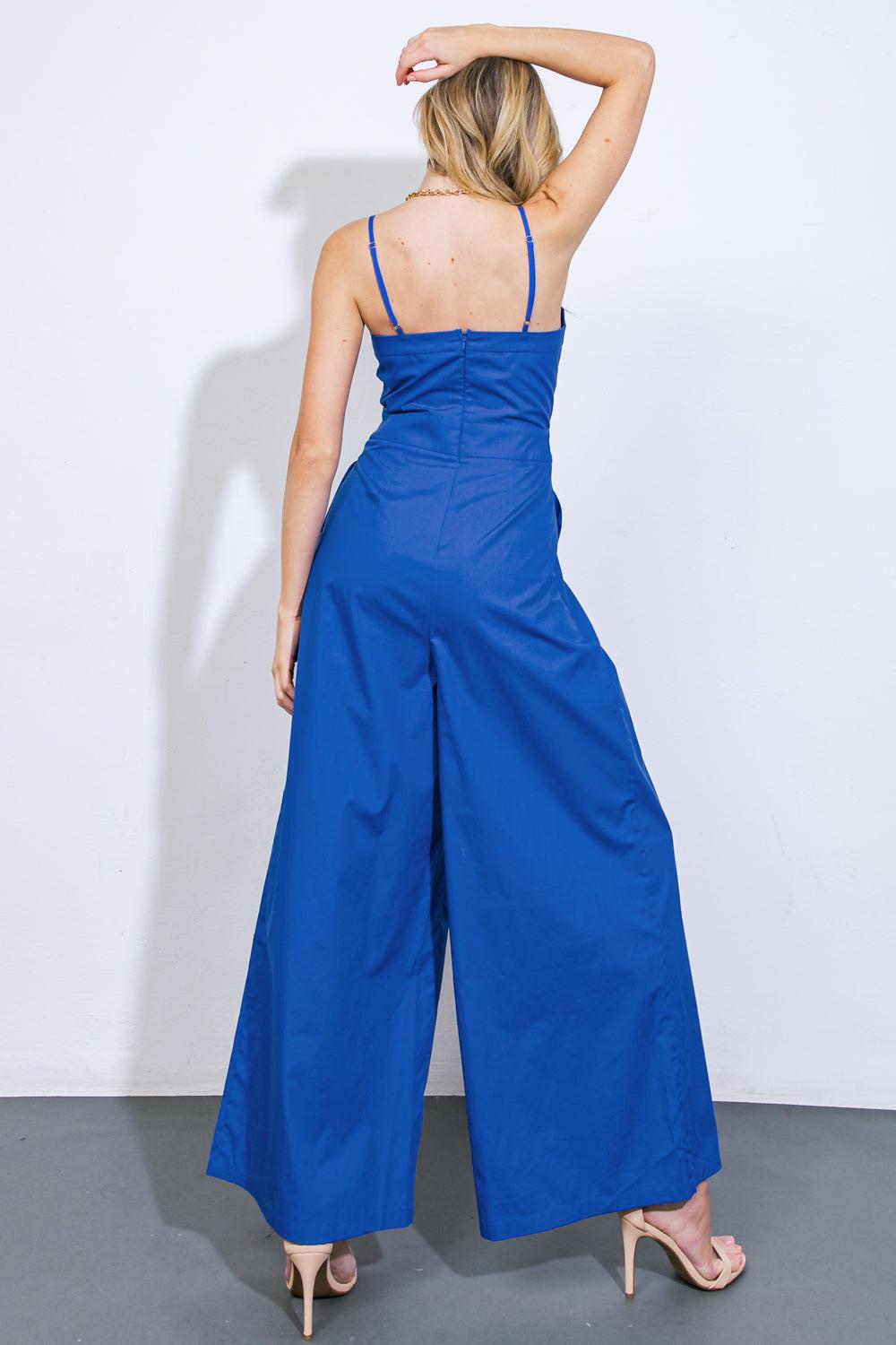 Flying Tomato A Beautiful Feeling Woven Jumpsuit