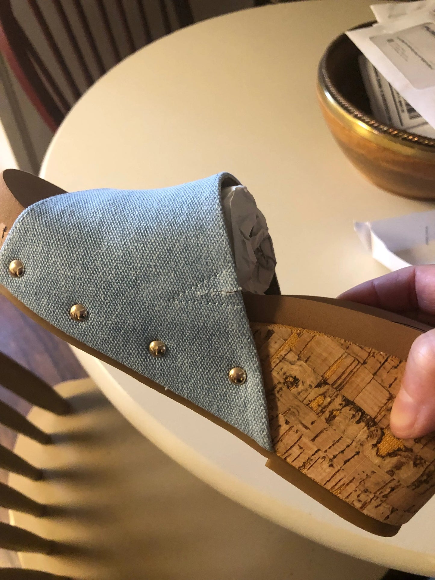 Blair Wedge Sandal leather wedge Maker's Shoes