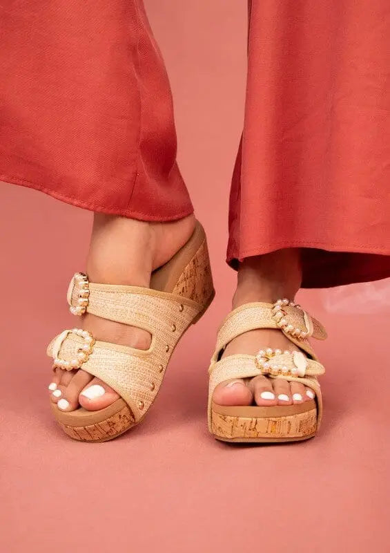 BRIANNA Maker's Shoes Raffia 7