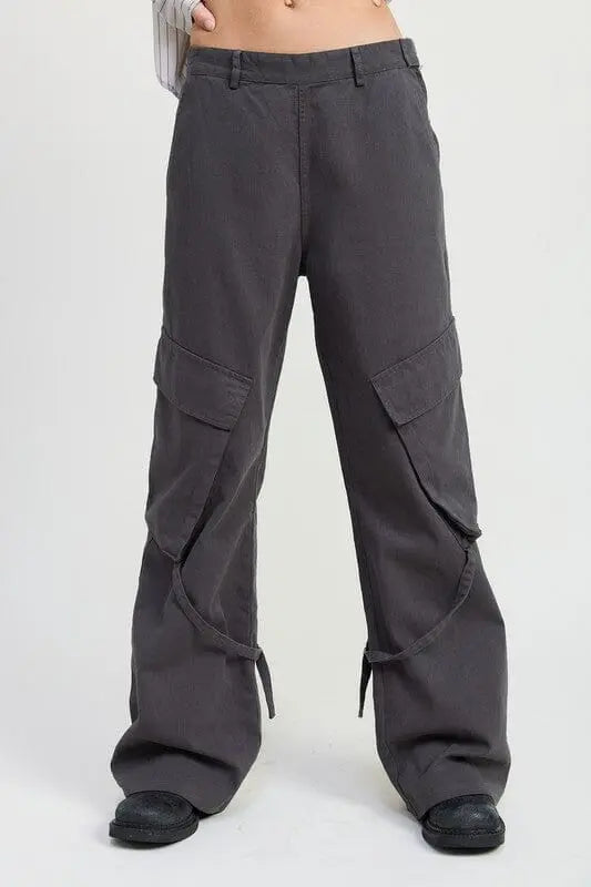CARGO PANTS WITH POCKET DETAIL Emory Park