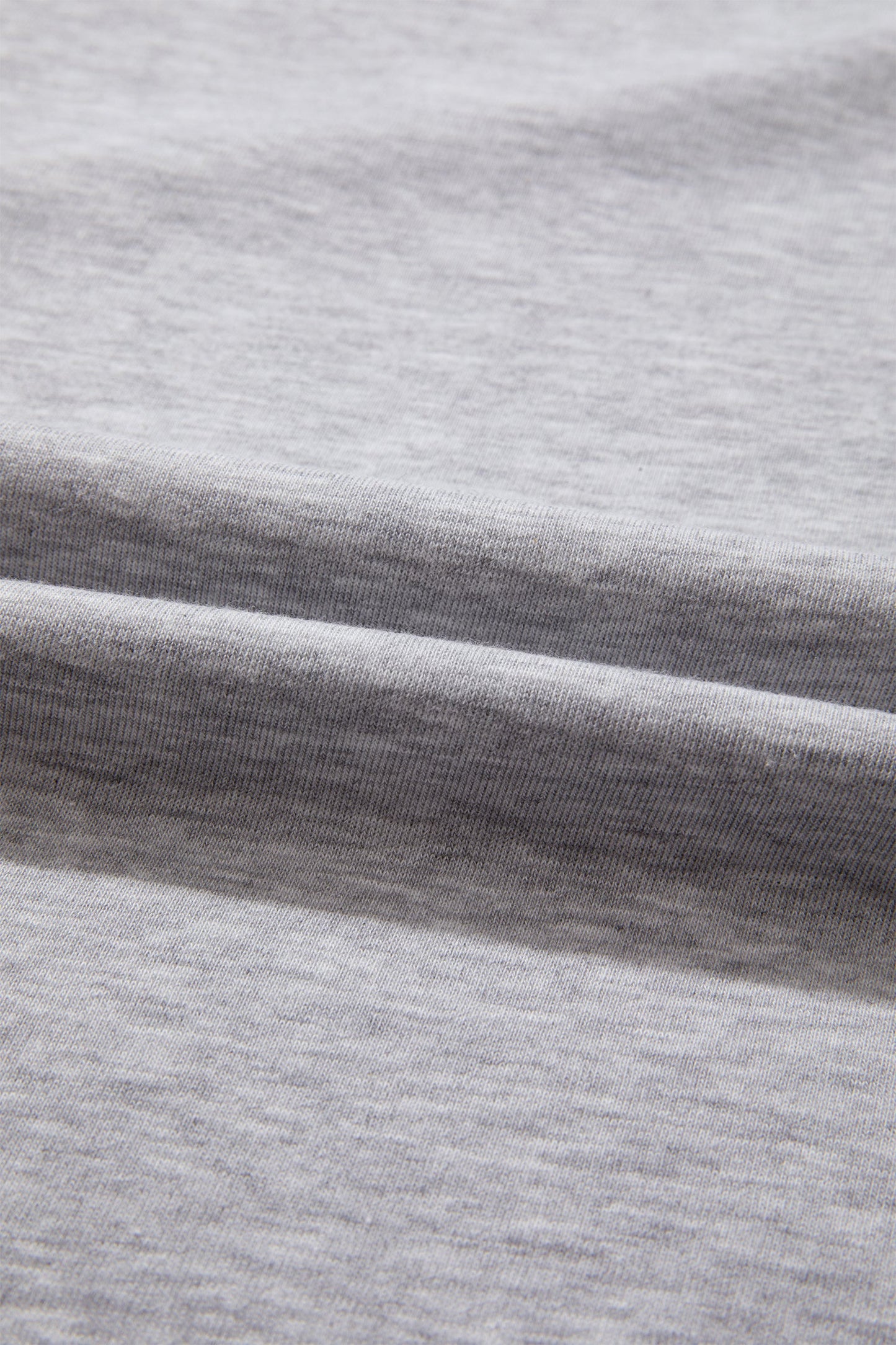Stripe Patchwork Raw Edge Oversize Tee
