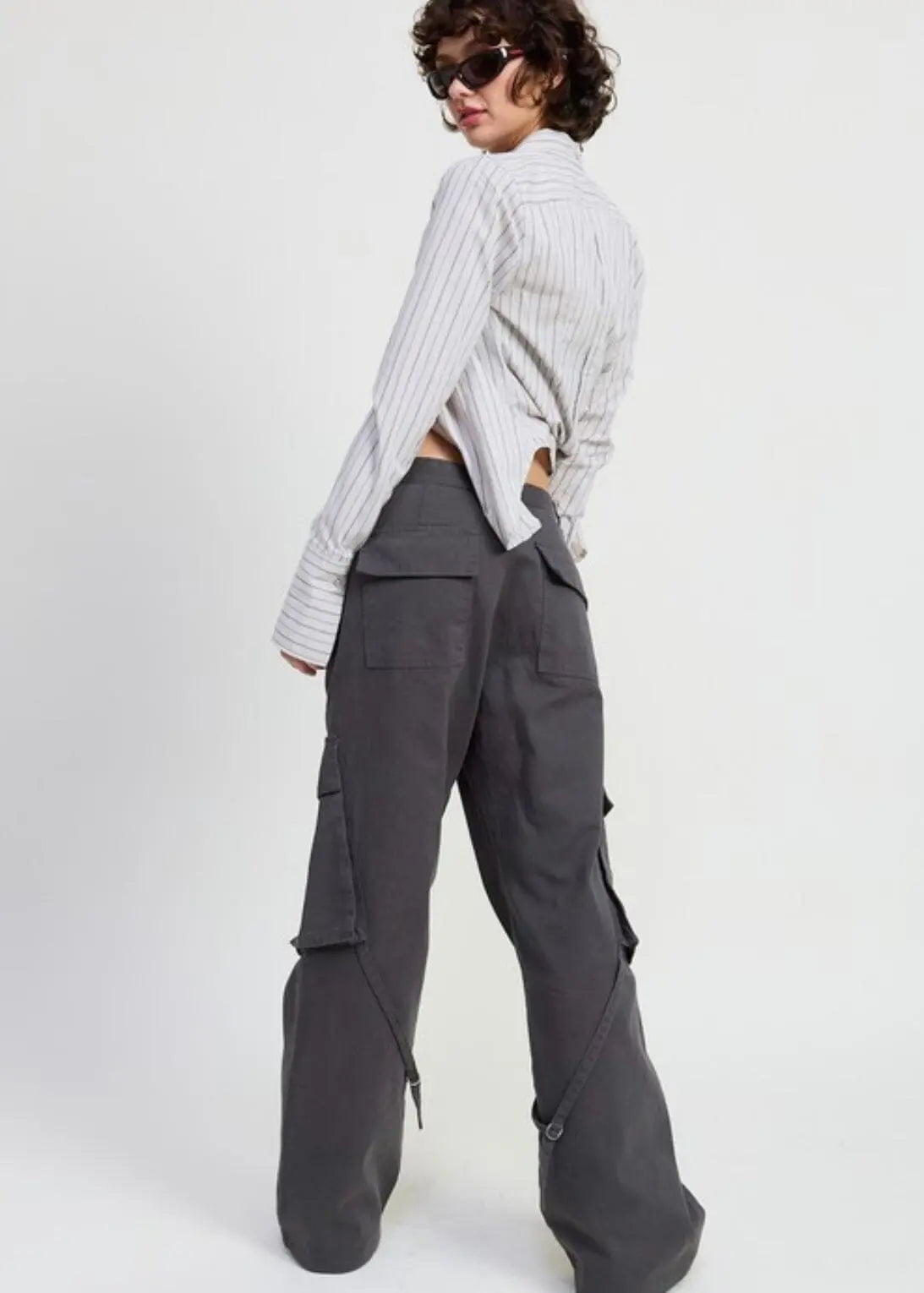 Emory Park Pocket Detail Cargo Pants cotton cargo pants Emory Park