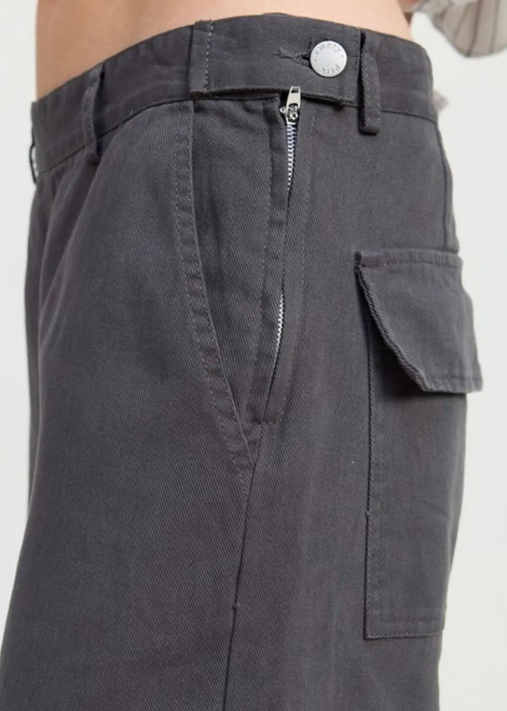 Emory Park Pocket Detail Cargo Pants cotton cargo pants Emory Park
