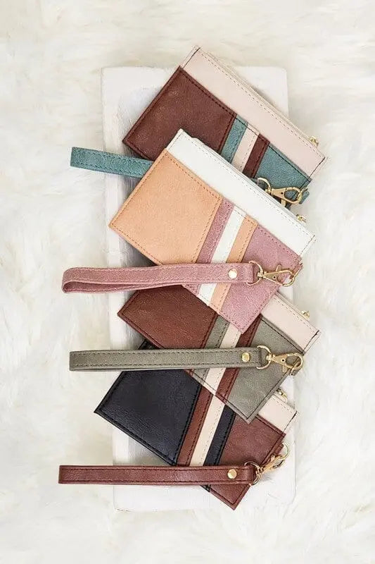 Everyday Card Wristlet Wallet Holder credit card holder Poet Street Boutique