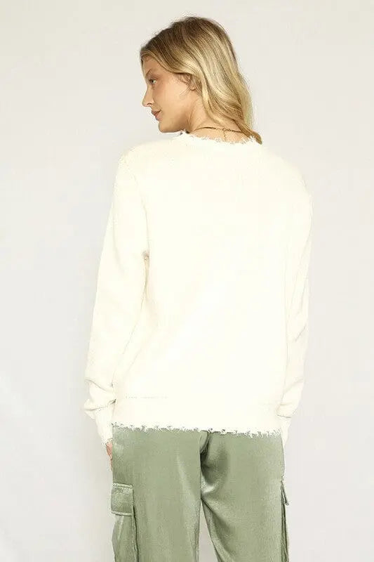 Get Over Yourself Spring Sweater Graphic Get Over Yourself Sweater Miss Sparkling