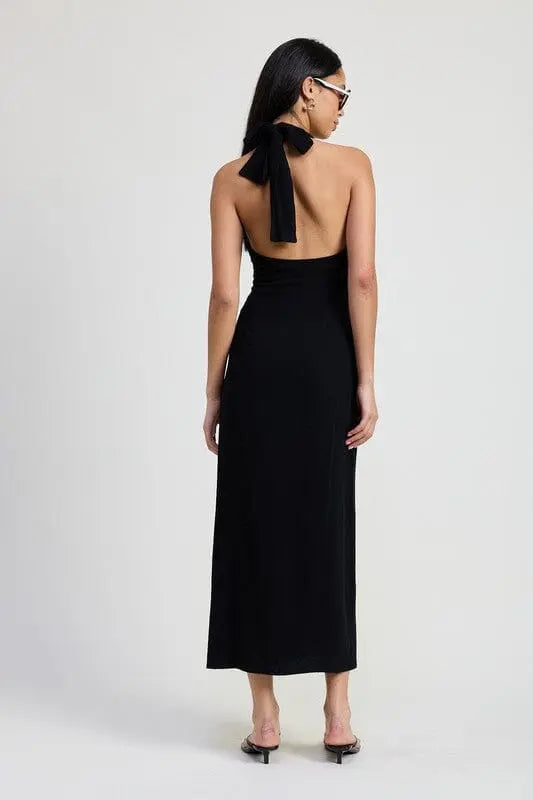 HALTER MIDI DRESS Emory Park