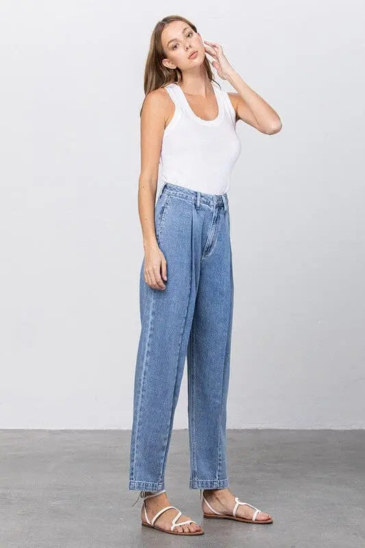 HIGH WAIST SLOUCHY JEANS Insane Gene