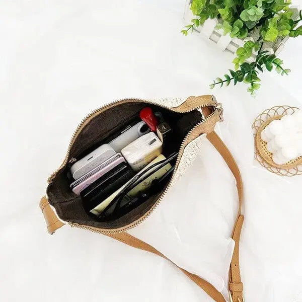 Imani Crochet Top Handle Crossbody top handle crossbody Poet Street Boutique