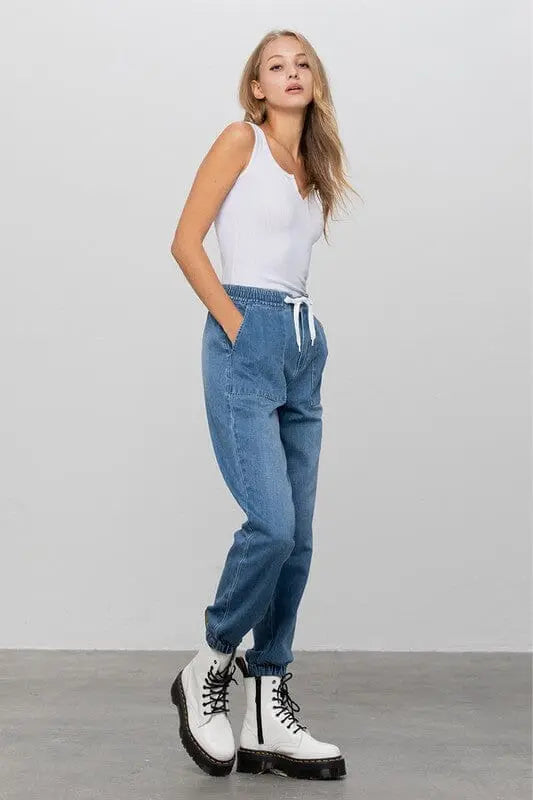 Insane Gene HR Premium Joggers denim joggers Insane Gene