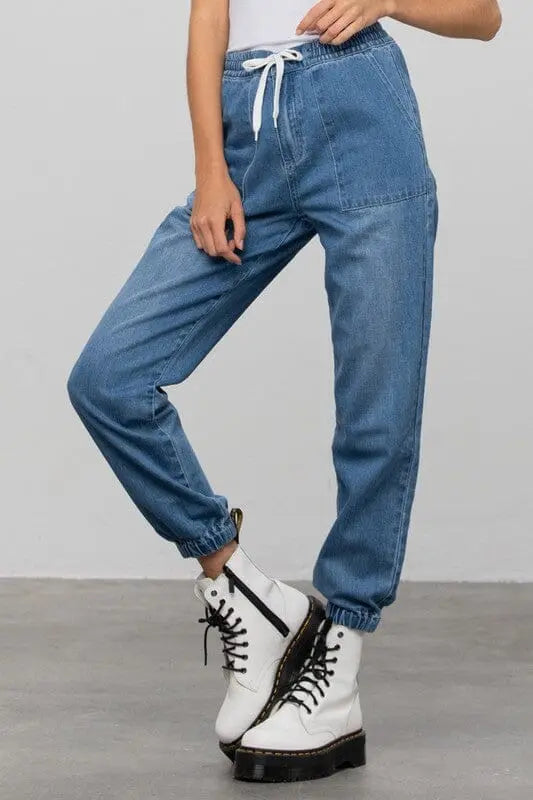 Insane Gene HR Premium Joggers denim joggers Insane Gene