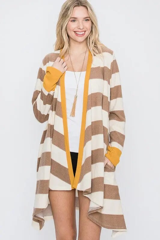 Jade By Jane Open Draped Cardigan Open front draped cardigan Jade By Jane