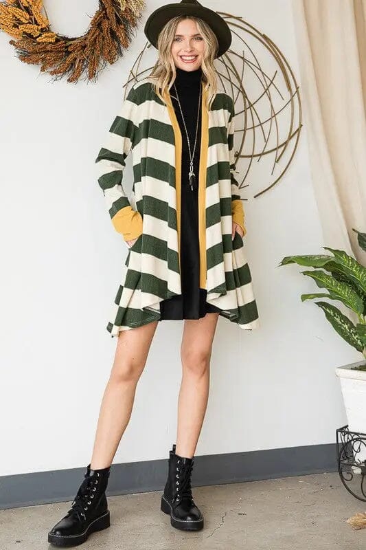 Jade By Jane Open Draped Cardigan Open front draped cardigan Jade By Jane