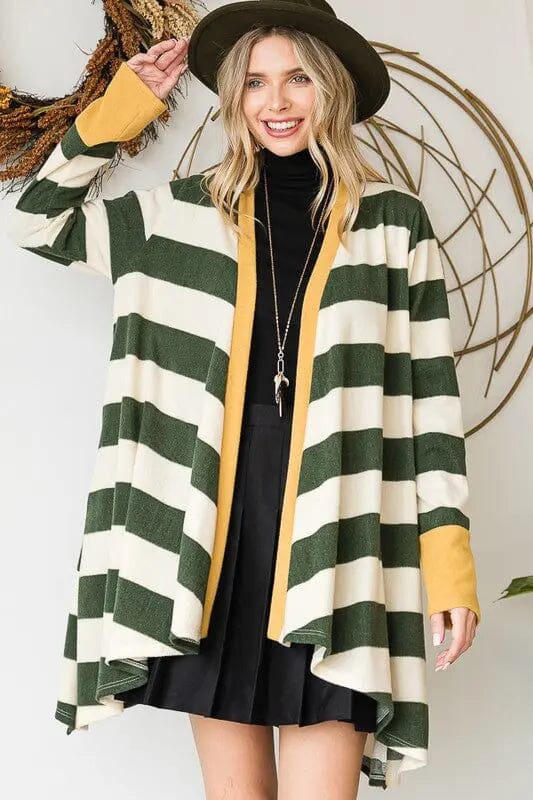 Jade By Jane Open Draped Cardigan Open front draped cardigan Jade By Jane