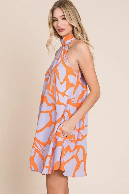 Jade By Jane Resort Halter Neck Sundress halter mini dress Jade By Jane