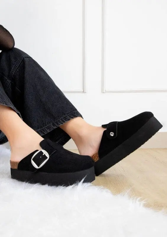 JASMINE SLIP ON PLATFORM CLOG Maker's Shoes