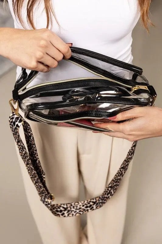 Kendall Leopard Stadium Camera Crossbody Aili's Corner