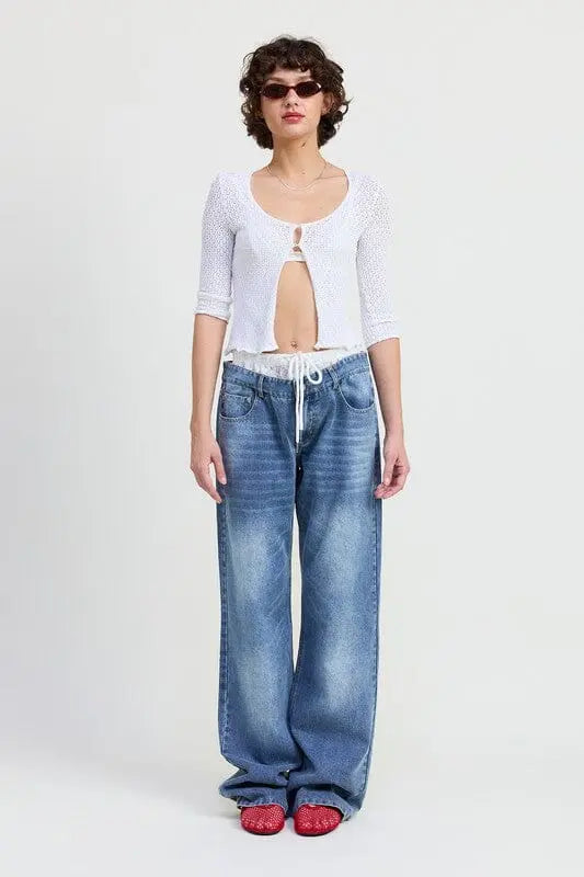 LOW RISE DENIM JEAN Emory Park