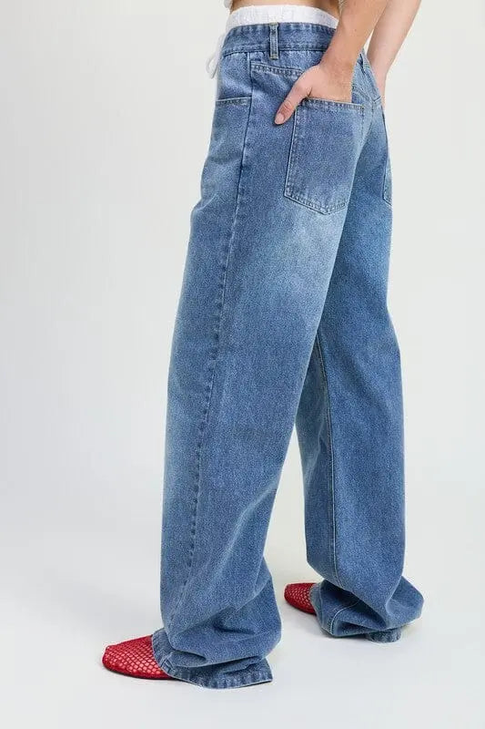 LOW RISE DENIM JEAN Emory Park