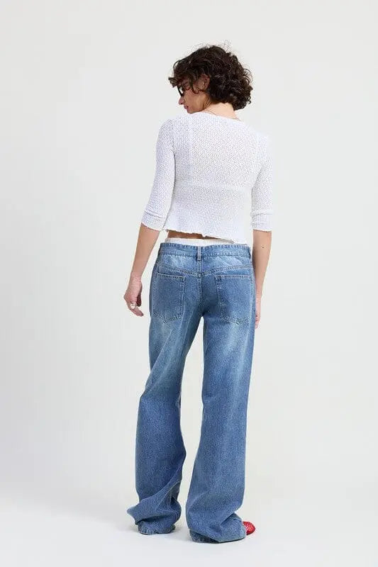 LOW RISE DENIM JEAN Emory Park