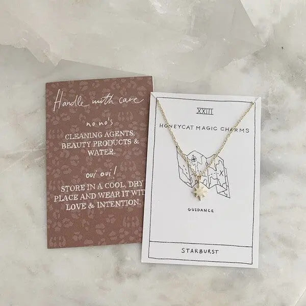 Magic Charm Starburst Necklace Poet Street Boutique