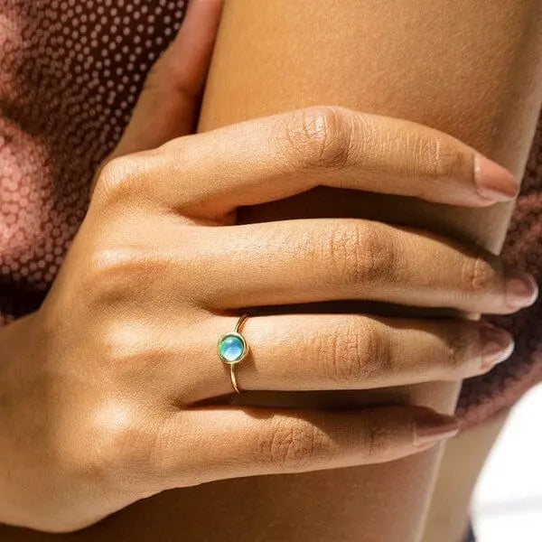 Mini Mood Ring Poet Street Boutique