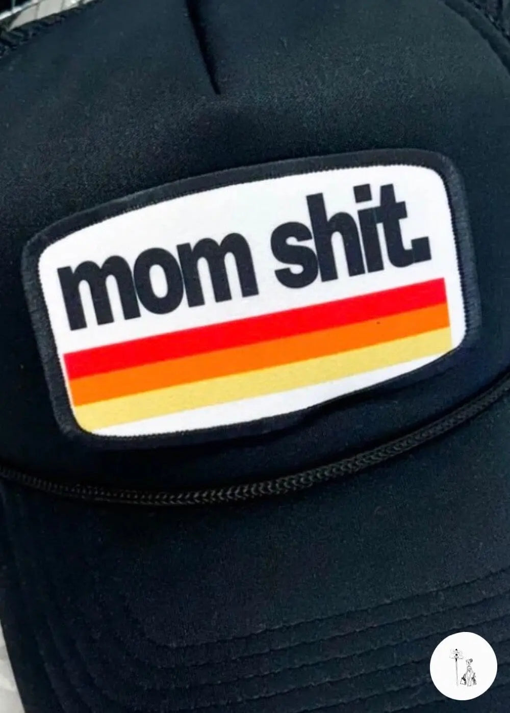 Mom Shit Trucker Hat trucker hat Poet Street Boutique