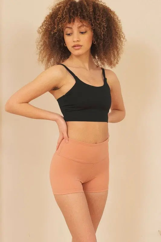 Naomi Brushed Nylon Training Short ALAMAE Apparel