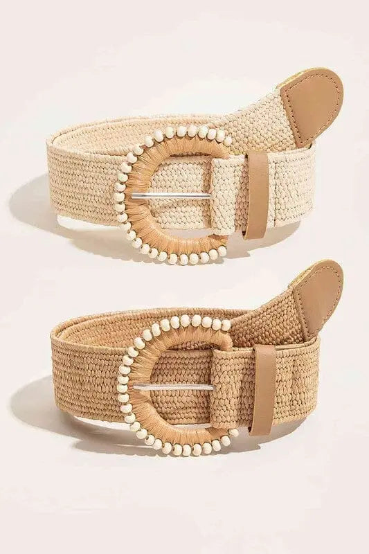 Pearl Braid Belt pearl braided belt Poet Street Boutique