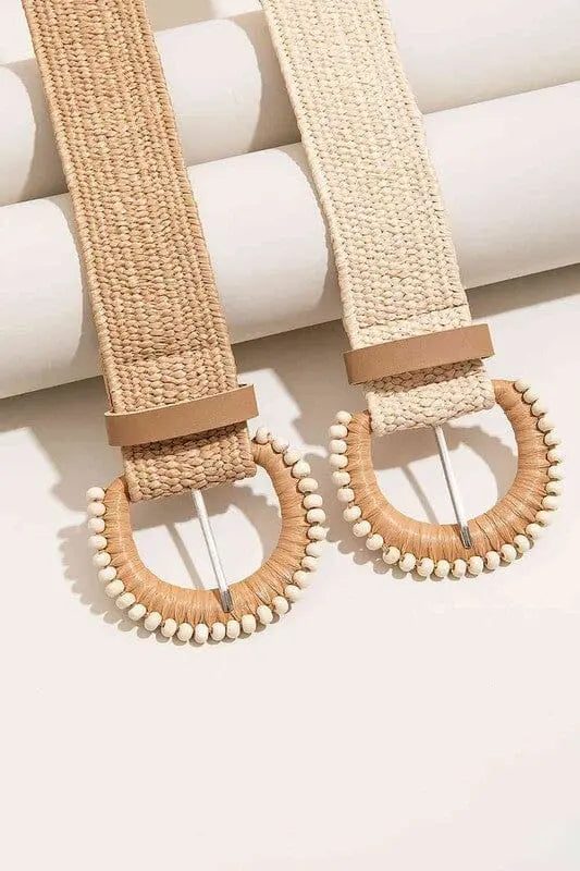 Pearl Braid Belt pearl braided belt Poet Street Boutique