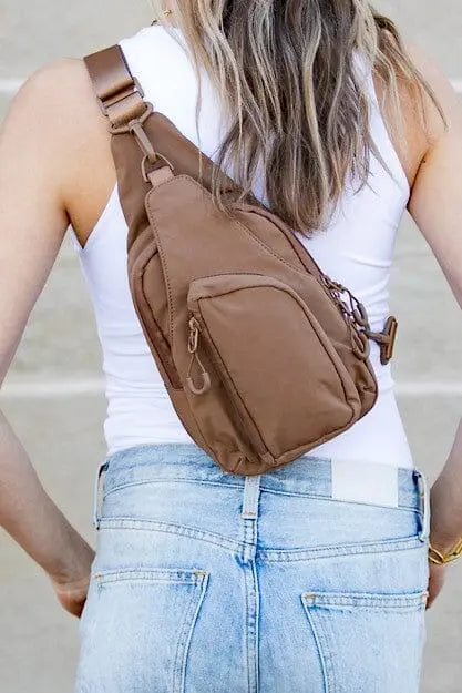 Pippa Nylon Sling Bag nylon sling bag Poet Street Boutique