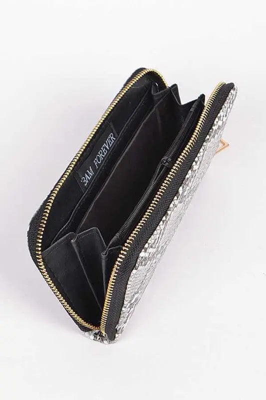 Python Printed Fashion Wallet Artini Accessories