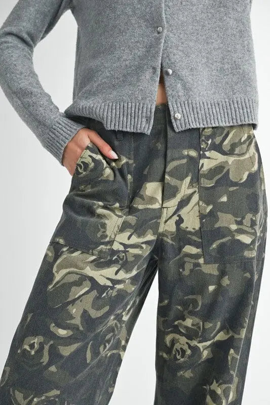 STRAIGHT LEG PANTS WITH POCKETS Emory Park