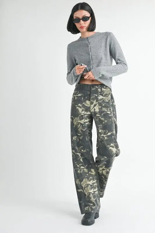 STRAIGHT LEG PANTS WITH POCKETS Emory Park