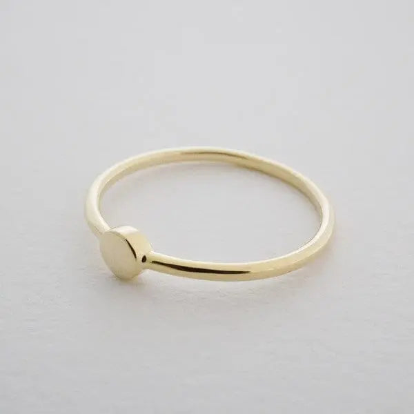 Tiny Circle Ring Poet Street Boutique