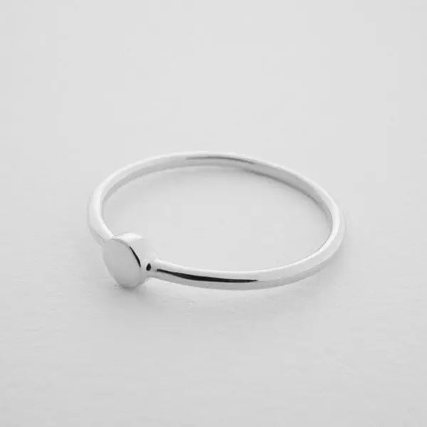 Tiny Circle Ring Poet Street Boutique